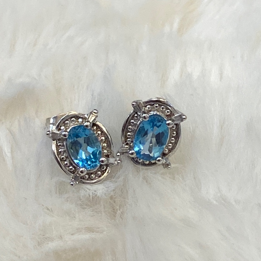 Topaz Earrings